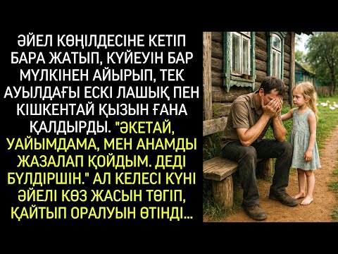 Видео: – Әке, уайымдама, мен анамды жазалап қойдым…Көңілдесіне кеткен әйел күйеуін барынан айырды.