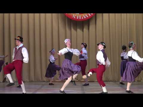 Видео: Эстонский танец