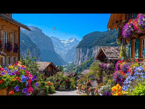 Видео: Это самая красивая швейцарская деревня в мире? 🇨🇭 Швейцария 4K