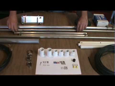 Видео: Вертикальная антенна-ловушка 10/15/20 м, часть 1 из 4