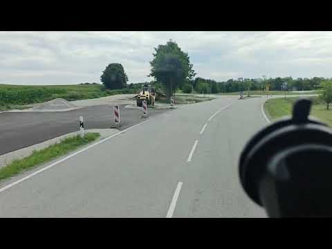 Видео: Советы начинающим дальнобойщикам. Объезжаем ремонт автобана.