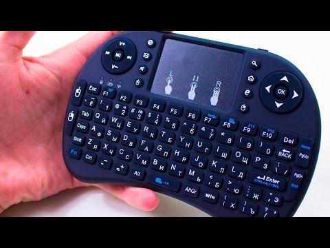 Видео: Беспроводная клавиатура с AliExpress! Bluetooth клавиатура из Китая!