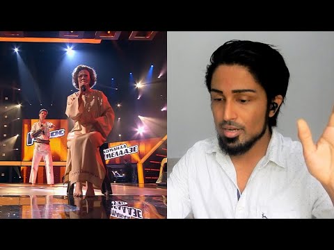 Видео: Анастасия Бадьина и Даниил Королев. «Сберегла» - Поединки - Голос - Сезон 8 REACTION