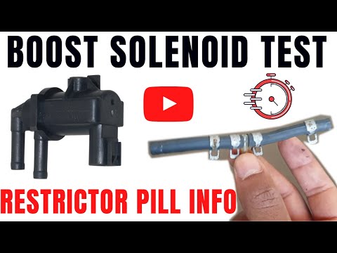 Видео: Соленоид управления наддувом — как проверить (включая важную информацию об ограничительной таблетке)