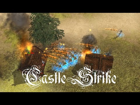 Видео: Castle Strike - Проба по сети