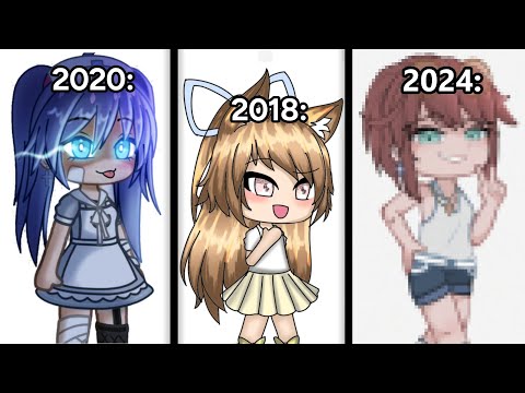 Видео: Gacha Edits ЗА ГОДЫ: 😳