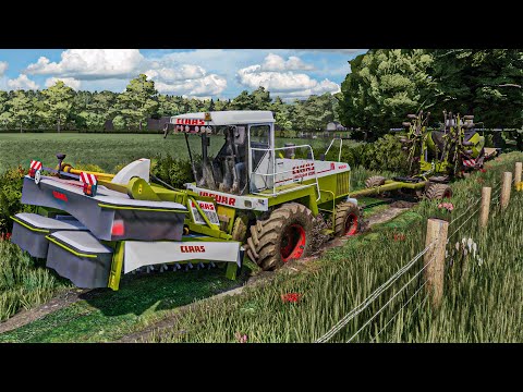 Видео: Используйте этот мод, чтобы легко выполнять работу с травой | Farming Simulator 22