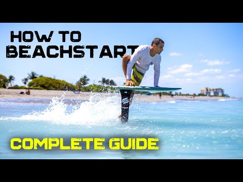 Видео: Как начать кататься на фойле на пляже | Профессиональное катание на фойле