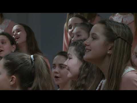 Видео: П.Чесноков "Херувимская песнь" (Софрониевская)/Детский хор "Аврора"/Avrora children's choir