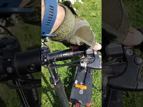 Видео: Ел.самокат Giant Outlаnder,  после 400 км пробега.