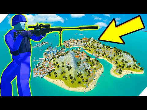 Видео: 300% Это САМАЯ КРУТАЯ КАРТА! - Игра Ravenfield, Битва солдатиков в Ревенфилд