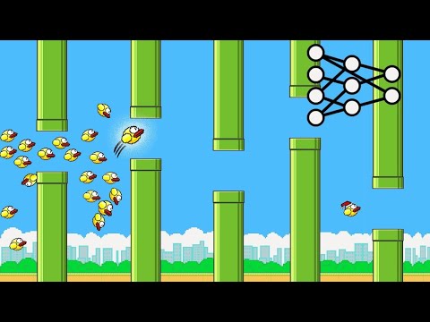 Видео: Нейросеть УНИЧТОЖИЛА Flappy Bird [Перевод Code Bullet]