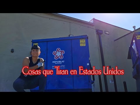 Видео: Что выбрасывают в США #вирусный #длятебя #dumpterdiving