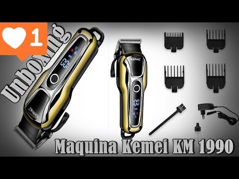 Видео: Распаковка посылки с AliExpress.Пришла посылка.Kemei km-1990.Машинка для стрижки волос.