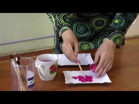 Видео: "ВІДЕОШКОЛА". Урок малювання. Тема: "Сучасні техніки образотворчого мистецтва" (3 клас)