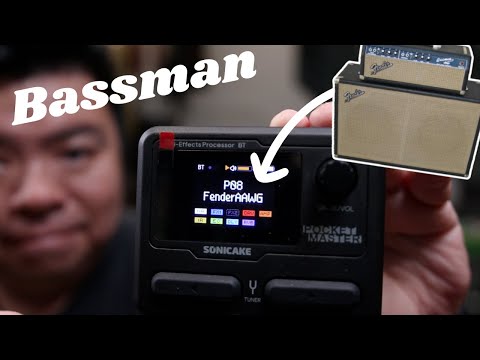 Видео: Fender Bassman на Sonicake Pocket Master
