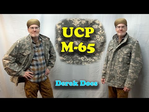 Видео: Полевая куртка UCP M-65.