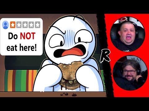 Видео: Анимированные обзоры 1-звездочных ресторанов быстрого питания — @theodd1sout | RENEGADES REACT