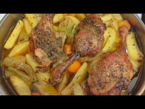 Видео: Патешки бутчета с картофи 🙋