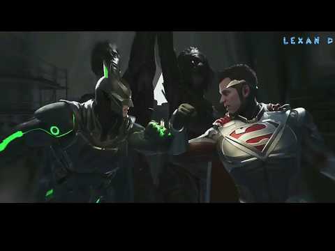 Видео: Injustice 2 - Бэтмен против Супермена - Intros & Clashes (rus)