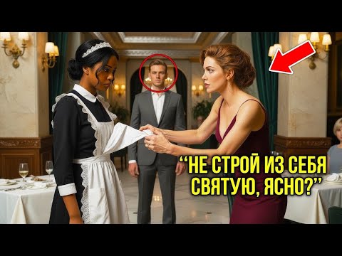 Видео: Женщина рвёт форму горничной, думая, что та просто служанка — но одна деталь уничтожает её жизнь.