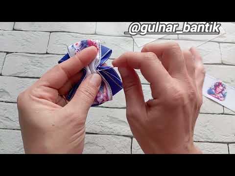 Видео: Бантики с сублимацией, мастер класс 🤗