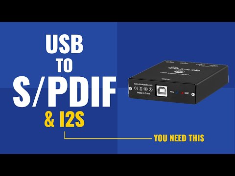 Видео: USB-SPDIF и I2S - Douk U2 Pro