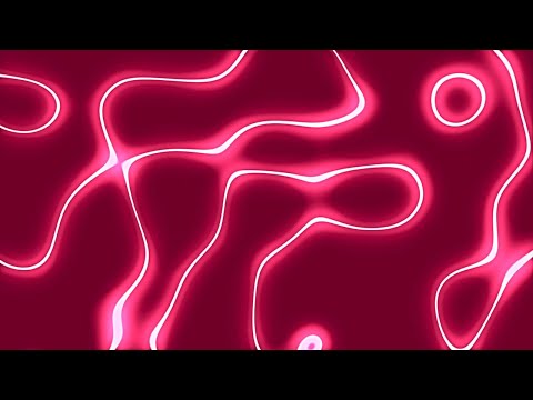 Видео: 🎬 Заставка 4K – Двигающиеся Неоновые Розовые Флуоресцентные Линии | Петля (Без Звука)