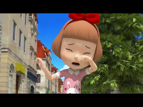 Видео: Мультфильм Робокар Поли - Как вести себя в толпе  🚑 Уроки безопасности с Эмбер 🚒