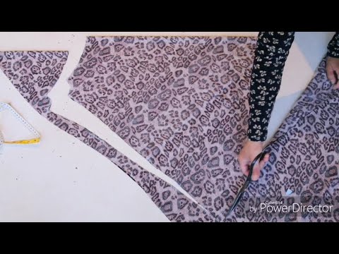 Видео: куйошли куйлак бичиб тикамиз Шьём платье солнца ve sew a dress sun