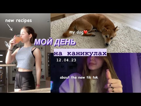 Видео: МОЙ ДЕНЬ НА КАНИКУЛАХ//влог