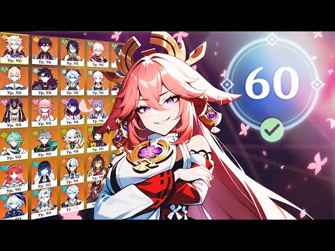 Видео: ЗА 4 ГОДА прошла игру | Обзор аккаунта | 60 ранг геншин