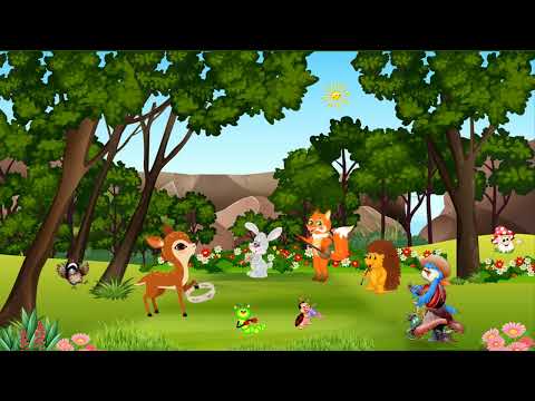 Видео: ПРАЗНИК В ГОРАТА-детска песничка