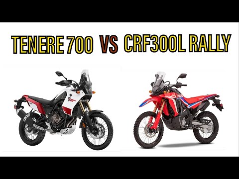 Видео: Honda CRF300L Rally против Yamaha Tenere 700