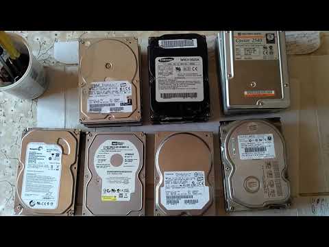 Видео: Золото, серебро и алюминий в жёстких дисках. Сравнение жёстких дисков.