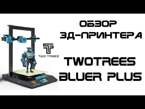 Видео: Обзор 3д-принтера TwoTrees Bluer PLUS - Хотели как лучше, а получилось...