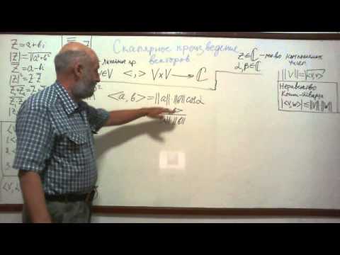 Видео: Скалярное произведение. Часть 6.