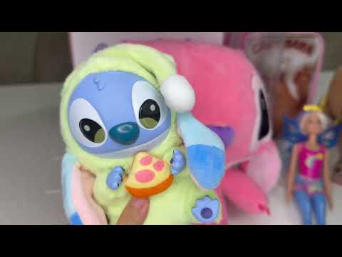 Видео: «Нереальная распаковка!  Лабубу Стич 🎁💙✨+ Барби 🎀👗💖+ Капибара🦫🐭🌸»