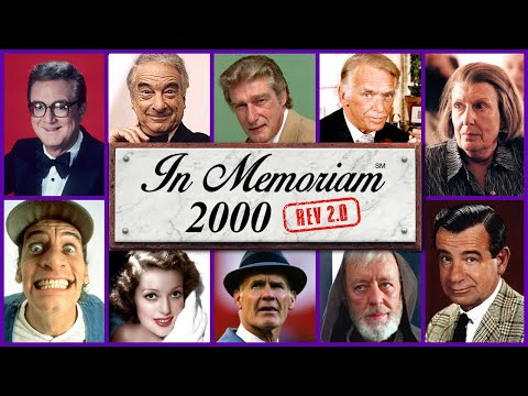 Видео: Памяти 2000: Знаменитые лица, которых мы потеряли в 2000 году, версия 2