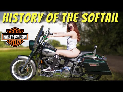 Видео: История Harley Davidson Softail