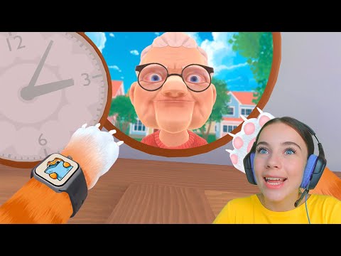 Видео: КОТ СПРЯТАЛСЯ ОТ БАБУШКИ В СЕКРЕТНОЙ КОМНАТЕ! I Am Cat VR