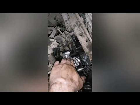 Видео: Honda Capa 1.5л D15B 1999годзамена ремня Г. Р. М. Помпа, регул, клапанов.