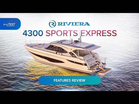 Видео: Возвращение Express Cruiser! Обзор Riviera 4300 Sports Express