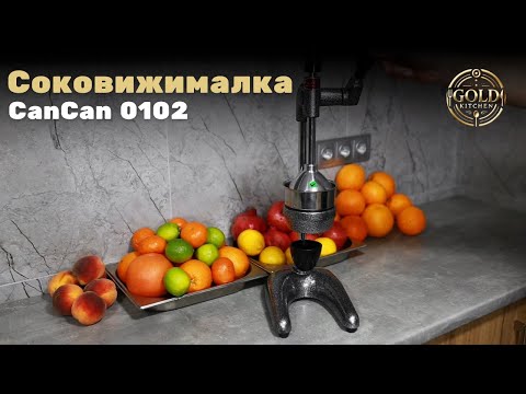 Видео: Соковижималка Cancan 0102