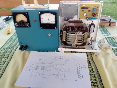 Видео: Самодельное зарядное на тиристоре со всеми защитами (режим СС/СV)