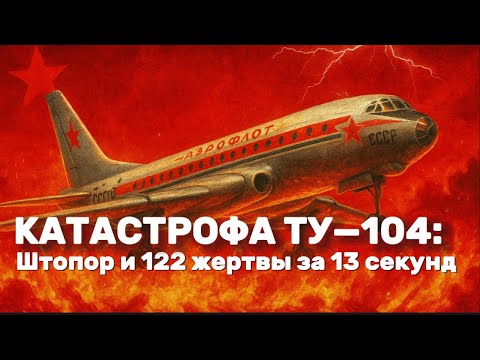 Видео: 13 секунд падения: что произошло в кабине Ту-104, когда застыли все приборы?