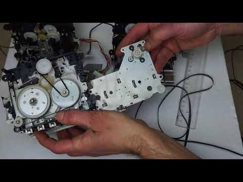 Видео: Тех. уголок Винтика и Шпунтика. Пасики для Sharp WF-939 и Sharp WF-940