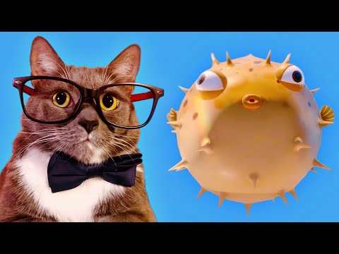 Видео: Я - РЫБА-ЁЖ! ГЕННАДИЙ играет в I AM FISH! #2