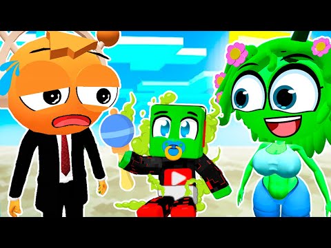 Видео: МЕНЯ ПРИЮТИЛИ в СЕМЬЮ СПРУНКОВ! Я СТАЛ РЕБЁНКОМ в МАЙНКРАФТ