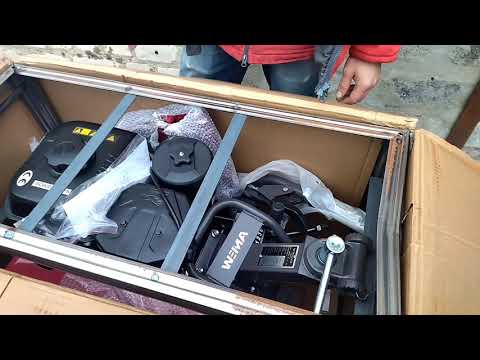 Видео: Едим за мотоблокам WEIMA 900M-3.